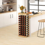 Modular Pine Wood Wine Rack Holds 40 Bottles 13 Modular Pine Wood Wine Rack Holds 40 Bottles