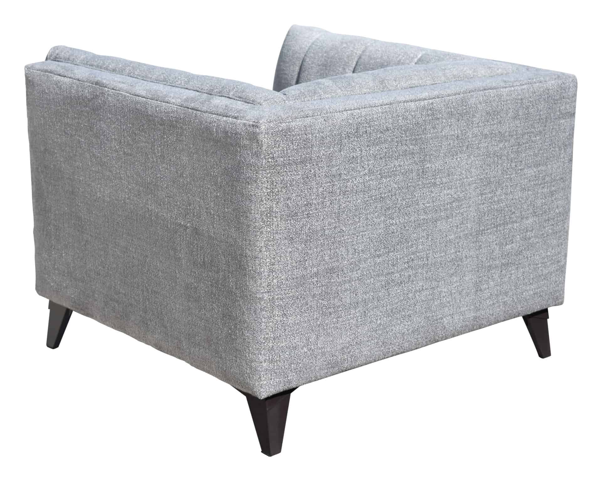 Modern Armchair with Steel Legs and Armrest Support 7 Modern Armchair with Steel Legs and Armrest Support - Image 7