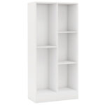 5-Cube Floor Bookcase with Anti-Tipping Kits and Storage