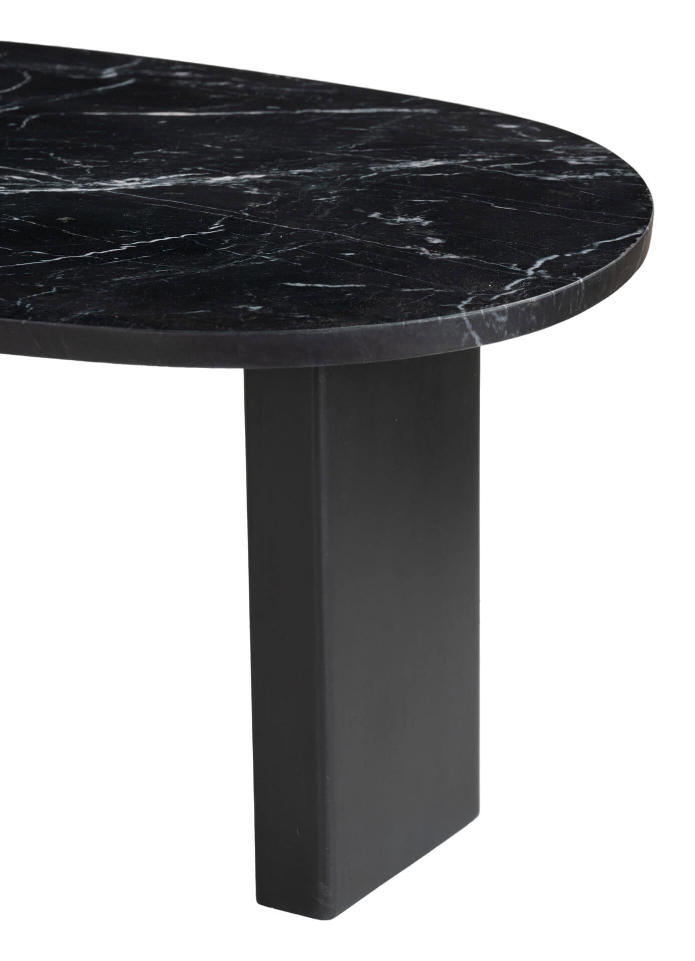 Black Marble Top Coffee Table with Minimalist Design and Durability 5 Black Marble Top Coffee Table with Minimalist Design and Durability - Image 5