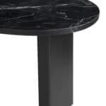 Black Marble Top Coffee Table with Minimalist Design and Durability 12 Black Marble Top Coffee Table with Minimalist Design and Durability