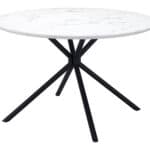 Mid Century Modern Round Dining Table with Marble Print Top 11 Mid Century Modern Round Dining Table with Marble Print Top