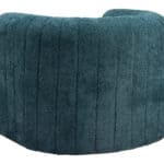 Aquamarine Sherpa Accent Chair with Tufted Upholstery and Armrests 12 Aquamarine Sherpa Accent Chair with Tufted Upholstery and Armrests