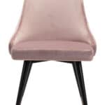 Velvet Tufted Dining Chair with Brass Legs (Set of 2) 15 Velvet Tufted Dining Chair with Brass Legs (Set of 2)