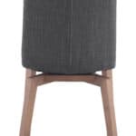 Graphite Tufted Upholstery Dining Chair with Birch Legs (Set of 2) 12 Graphite Tufted Upholstery Dining Chair with Birch Legs (Set of 2)