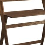 Espresso Wood Writing Desk with Rubberwood Base for Home Offices 13 Espresso Wood Writing Desk with Rubberwood Base for Home Offices