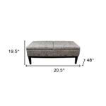 Black and White Vintage Postcard Storage Bench with Dual Lift 12 Black and White Vintage Postcard Storage Bench with Dual Lift