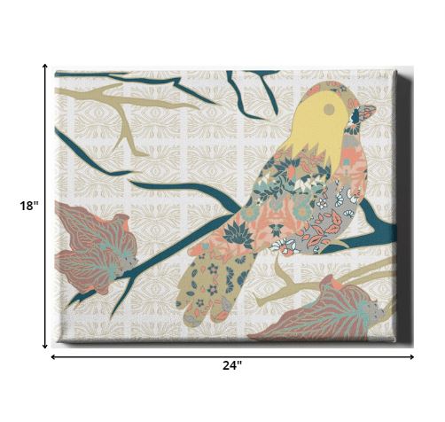 Singing Sparrow Matte Canvas Wall Art – Unframed Decor 6 Singing Sparrow Matte Canvas Wall Art – Unframed Decor - Image 6