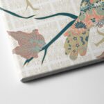 Bird-Inspired Decorative Wrapped Canvas Wall Art - Horizontal Style