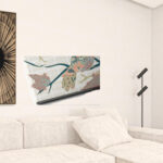 Bird-Inspired Decorative Wrapped Canvas Wall Art - Horizontal Style