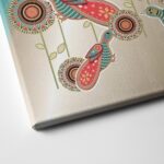 Cosmic Birds Matte Canvas Wrapped Wall Art, 18"x24"