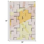 40" Contemporary Wrapped Canvas Wall Art for Stylish Decor