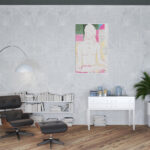 48" Contemporary Vertical Wrapped Canvas Wall Art Decor 11 48" Contemporary Vertical Wrapped Canvas Wall Art Decor