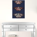 Rustic Butterfly Matte Canvas Wall Art