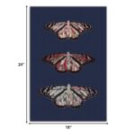 Rustic Butterfly Matte Canvas Wall Art