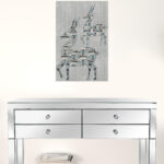 Dancing Deer Matte Canvas Wall Art, 24" x 18"
