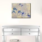 Magical Elephants Matte Canvas Wrapped Wall Art, Unframed 9 Magical Elephants Matte Canvas Wrapped Wall Art, Unframed