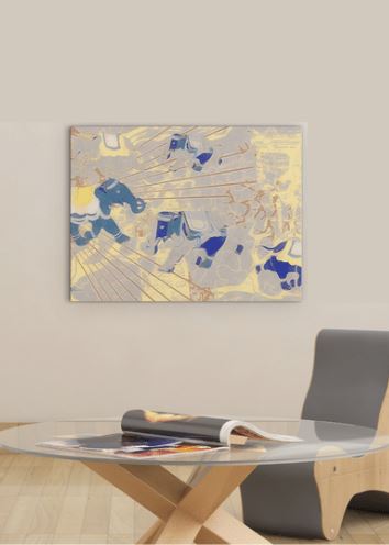 Magical Elephants Matte Canvas Wrapped Wall Art, Unframed 5 Magical Elephants Matte Canvas Wrapped Wall Art, Unframed - Image 5