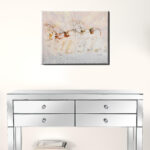 18" x 24" Contemporary Horse Canvas Wall Art