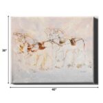 Horse Canvas Wall Art - 30" x 40" Horizontal Decor