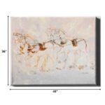 Horse Canvas Wall Art, Farm Animal Decor, 36" x 48" 10 Horse Canvas Wall Art, Farm Animal Decor, 36" x 48"