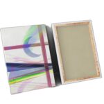 Night Rainbow Matte Canvas Wall Art – Contemporary Vertical Design