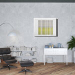 36” Contemporary Wrapped Canvas Wall Art for Stylish Decor