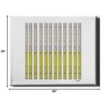 36” Contemporary Wrapped Canvas Wall Art for Stylish Decor