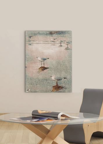 Seagulls Matte Canvas Wall Art, 24" x 18" 6 Seagulls Matte Canvas Wall Art, 24" x 18" - Image 6