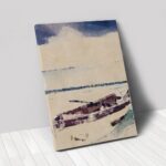 Sail Away Matte Canvas Wrapped Boat Wall Art Decor
