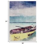 Sail Away Matte Canvas Boat Wall Art, 24" x 18" 14 Sail Away Matte Canvas Boat Wall Art, 24" x 18"