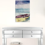 Sail Away Matte Canvas Boat Wall Art, 24" x 18" 9 Sail Away Matte Canvas Boat Wall Art, 24" x 18"