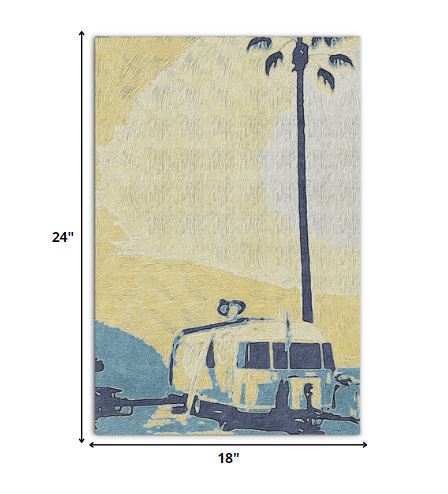 24" Sunset View Canvas Wall Art with Cars Icon 8 24" Sunset View Canvas Wall Art with Cars Icon - Image 8