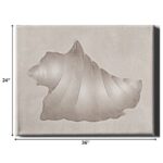 36” Contemporary Horizontal Wrapped Canvas Wall Art 12 36” Contemporary Horizontal Wrapped Canvas Wall Art