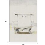 48” Contemporary Vertical Wrapped Canvas Wall Art 18 48” Contemporary Vertical Wrapped Canvas Wall Art