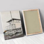 On Watch Matte Canvas Wall Art - Contemporary Vertical Design 11 On Watch Matte Canvas Wall Art - Contemporary Vertical Design