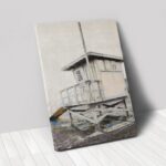 On Watch Matte Canvas Wall Art - Contemporary Vertical Design 12 On Watch Matte Canvas Wall Art - Contemporary Vertical Design