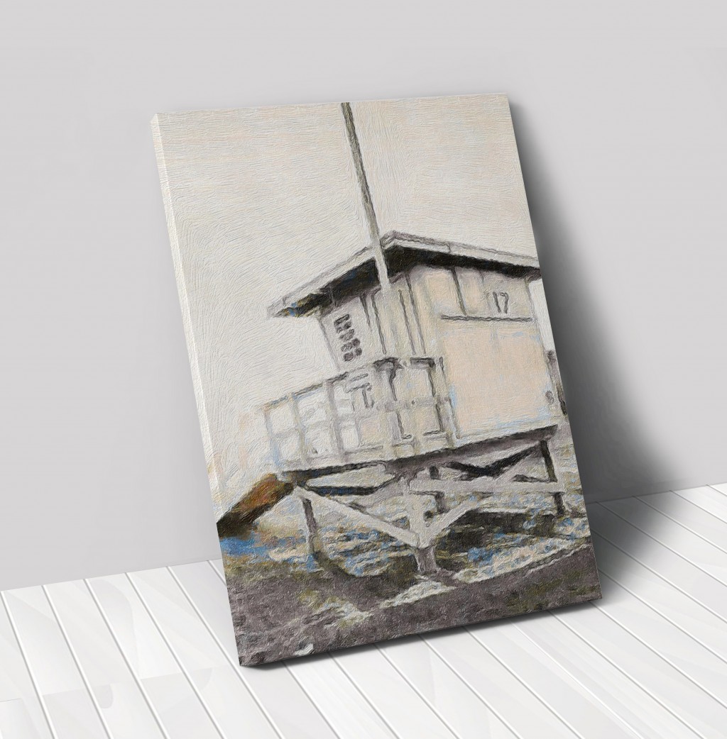 On Watch Matte Canvas Wall Art - Contemporary Vertical Design 5 On Watch Matte Canvas Wall Art - Contemporary Vertical Design - Image 5