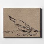 18” x 24” Matte Canvas Wall Art with Beverage Design 7 18” x 24” Matte Canvas Wall Art with Beverage Design