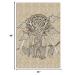 48” Contemporary Multicolor Tree Canvas Wall Art Decor 12 48” Contemporary Multicolor Tree Canvas Wall Art Decor
