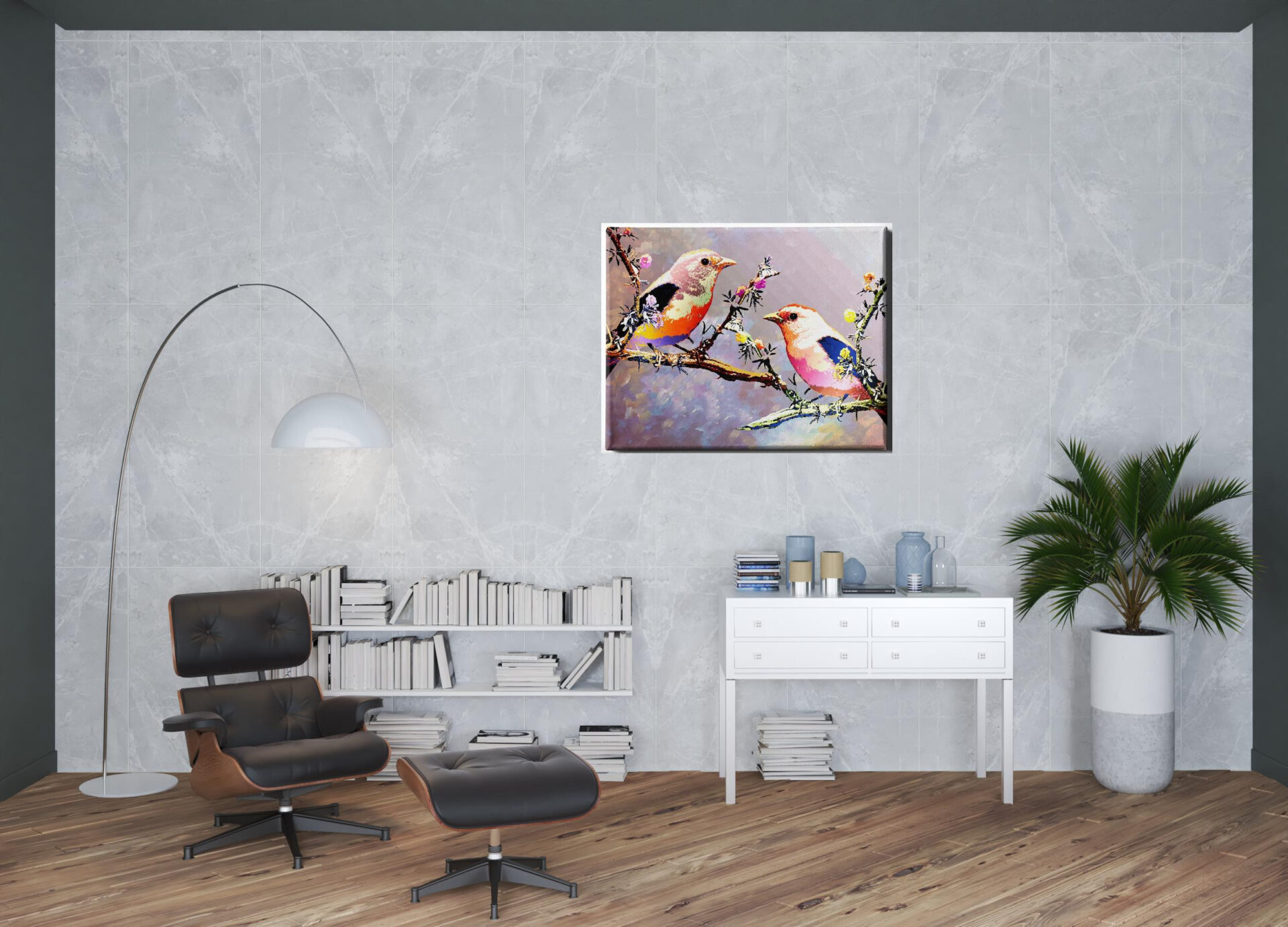 36" Bird-Inspired Canvas Wall Art – Stylish Home Decor 2 36" Bird-Inspired Canvas Wall Art – Stylish Home Decor - Image 2