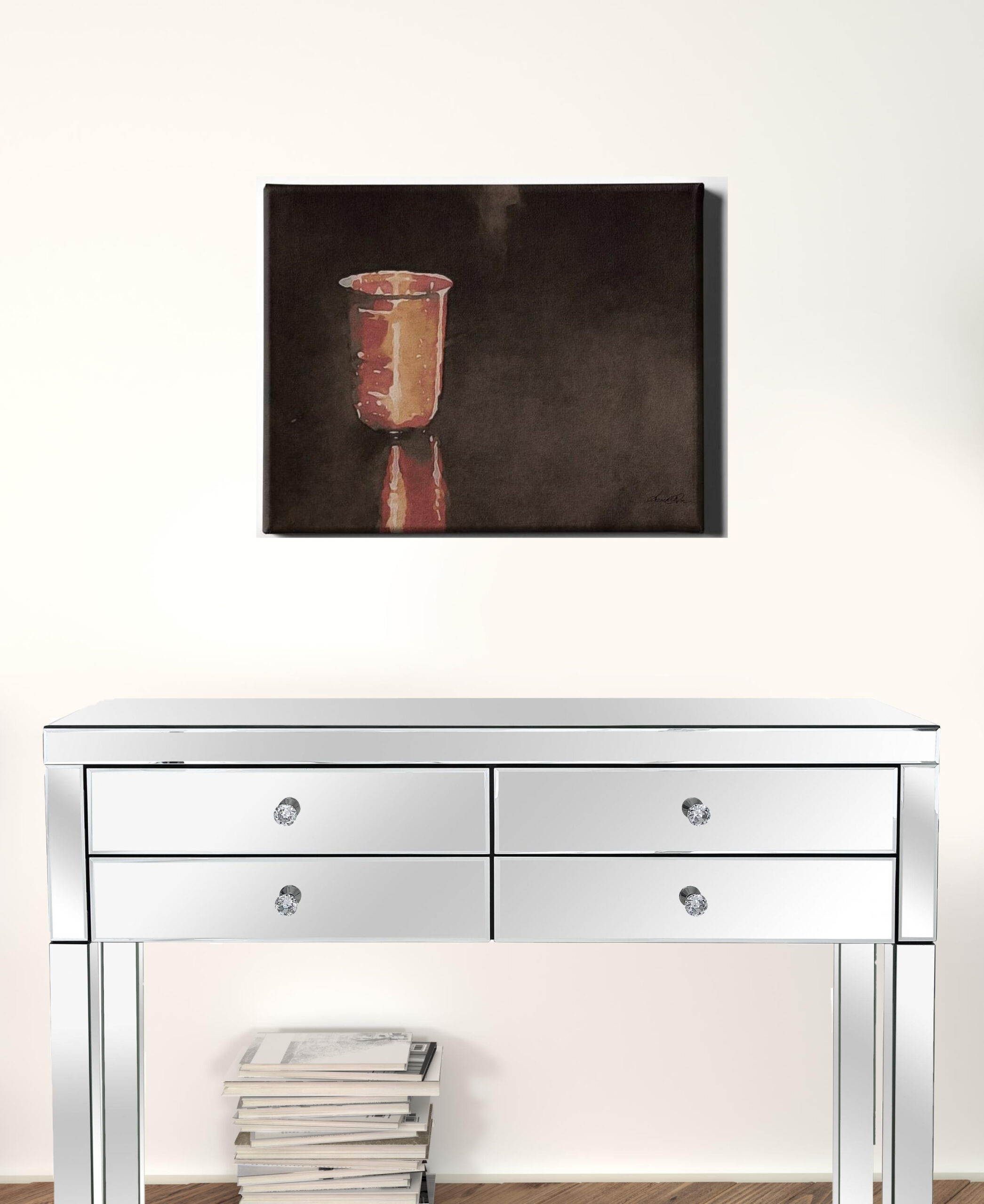 18” Contemporary Drinkware Canvas Wall Art for Home Decor 3 18” Contemporary Drinkware Canvas Wall Art for Home Decor - Image 3