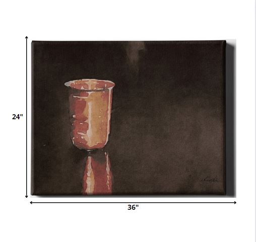 24” Contemporary Horizontal Canvas Wall Art – Food & Drink 6 24” Contemporary Horizontal Canvas Wall Art – Food & Drink - Image 6