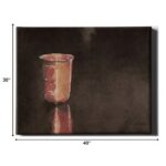 30" x 40" Contemporary Multicolor Drinkware Canvas Wall Art 12 30" x 40" Contemporary Multicolor Drinkware Canvas Wall Art