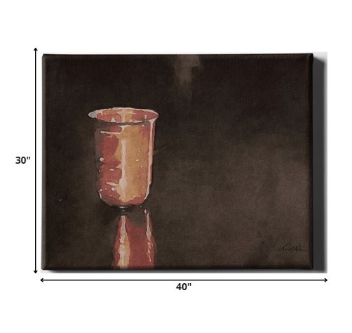 30" x 40" Contemporary Multicolor Drinkware Canvas Wall Art 6 30" x 40" Contemporary Multicolor Drinkware Canvas Wall Art - Image 6