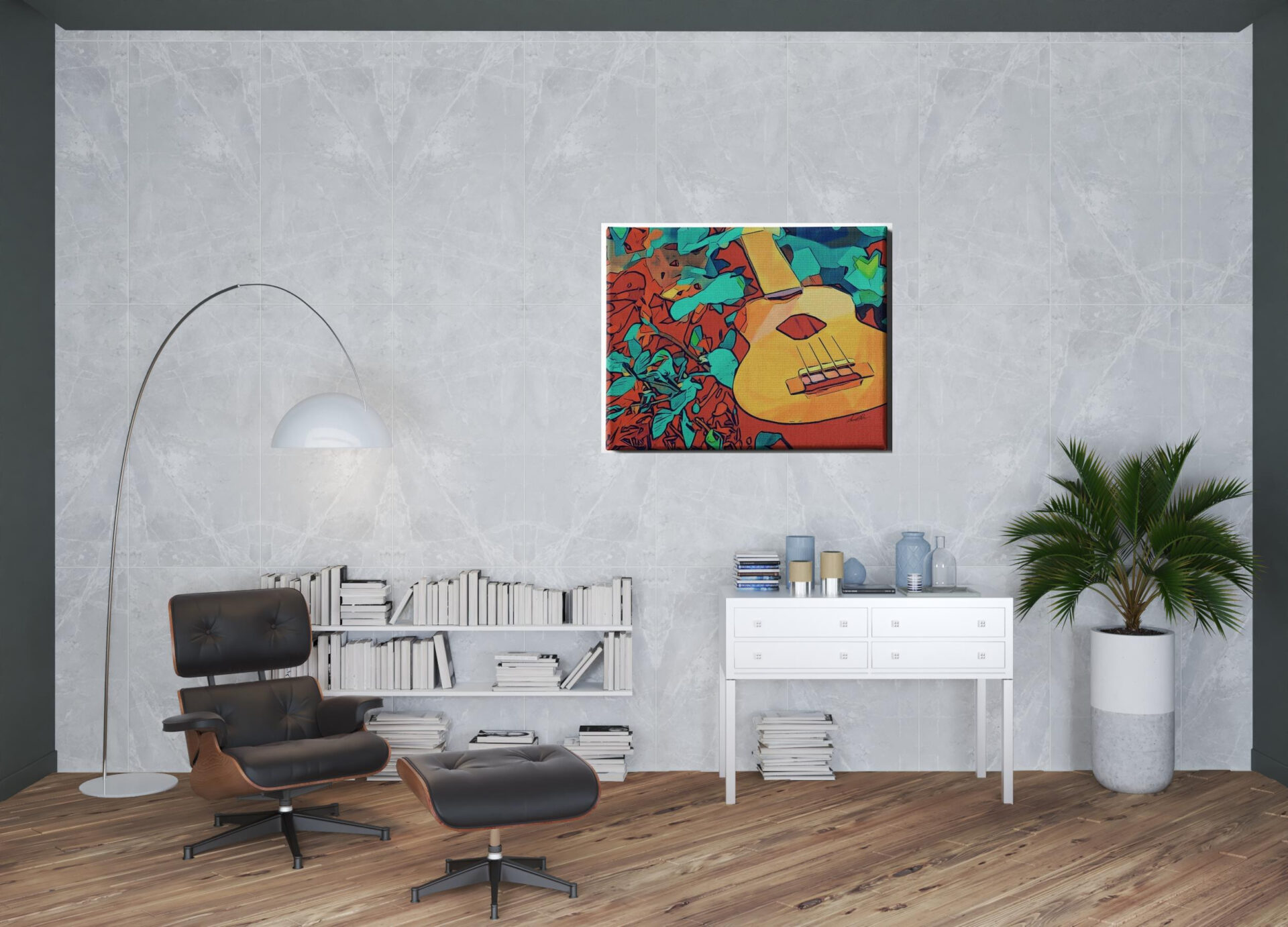36” Contemporary Horizontal Canvas Wall Art for Stylish Decor 3 36” Contemporary Horizontal Canvas Wall Art for Stylish Decor - Image 3