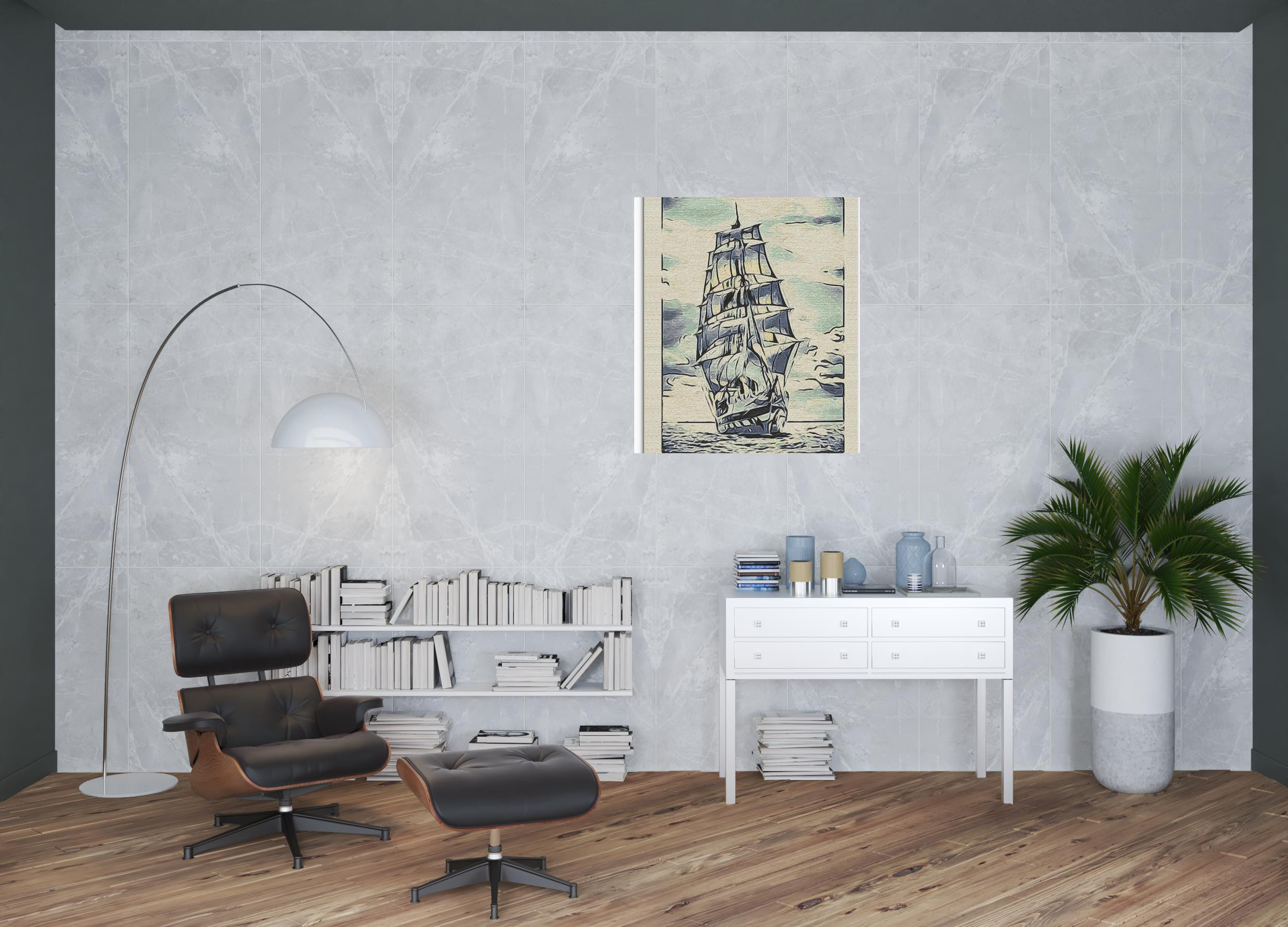 40” Modern Wrapped Canvas Wall Art for Contemporary Spaces 2 40” Modern Wrapped Canvas Wall Art for Contemporary Spaces - Image 2