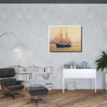36” Transportation-Inspired Boat Canvas Wall Art, Multicolor 9 36” Transportation-Inspired Boat Canvas Wall Art, Multicolor