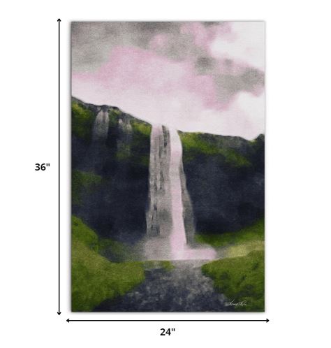 36-Inch Vertical Contemporary Wrapped Canvas Wall Art 6 36-Inch Vertical Contemporary Wrapped Canvas Wall Art - Image 6