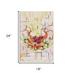 18-Inch x 24-Inch Contemporary Orchid Canvas Wall Art 13 18-Inch x 24-Inch Contemporary Orchid Canvas Wall Art